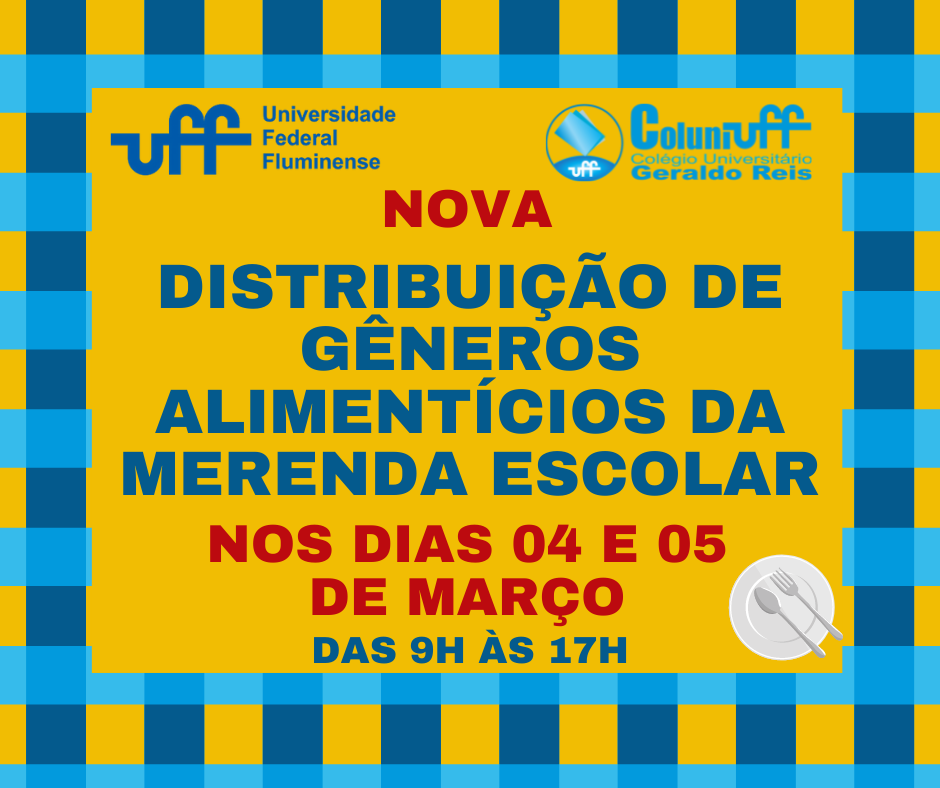 Nova Distribuição de Gêneros Alimentícios da Merenda Escolar – Março/2021