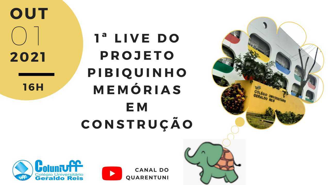 Live – Memórias em Construção (01/10/2021)