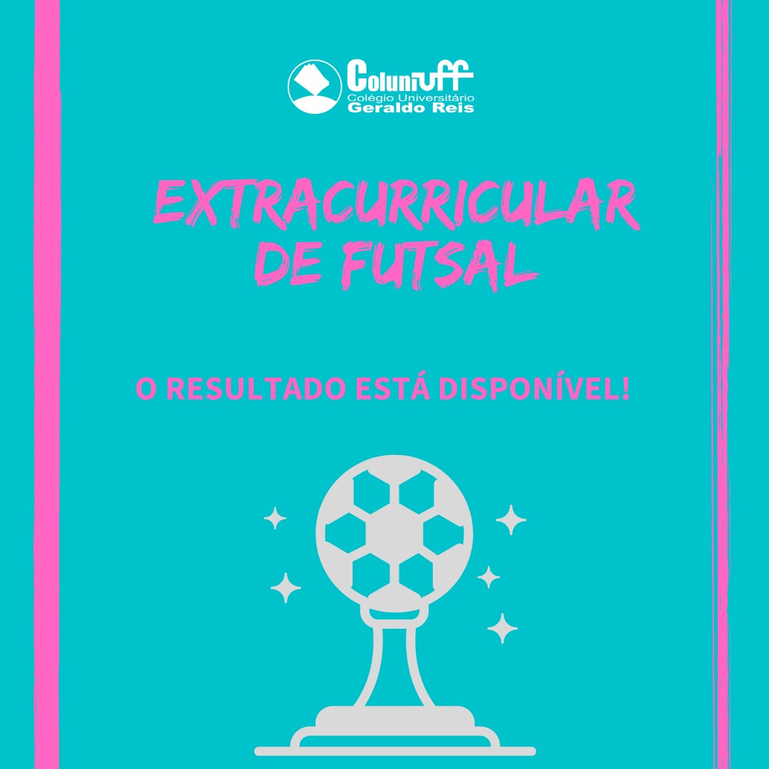 Turmas da Extracurricular de Futsal.