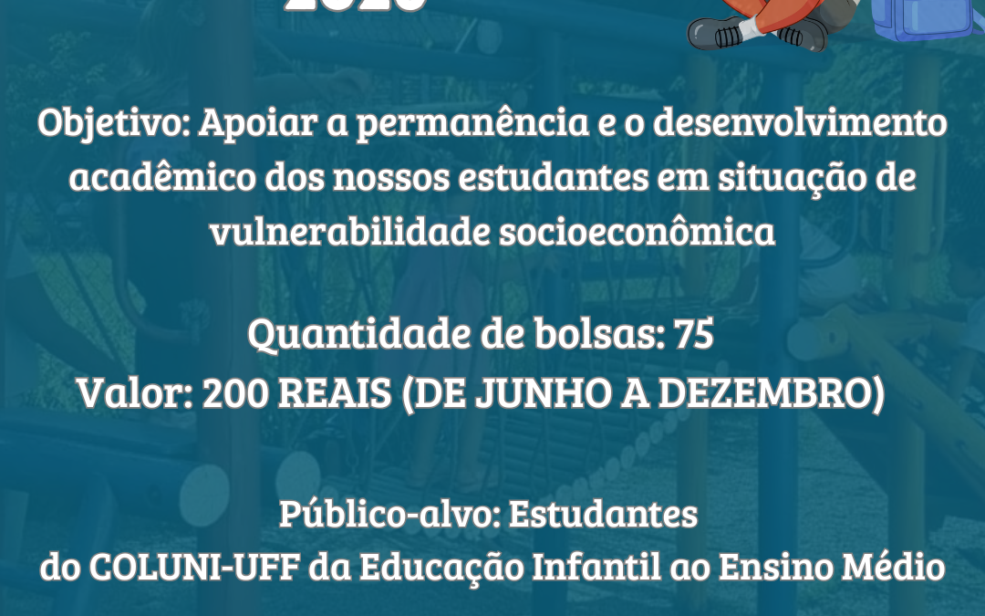PROGRAMA DE APOIO ESTUDANTIL JÚNIOR
